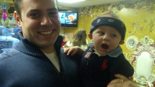 Daddy and Christopher